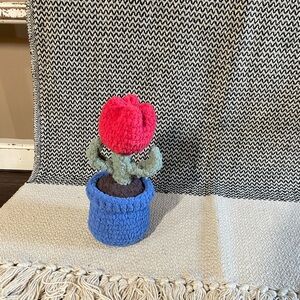 Handmade Crochet Tulip